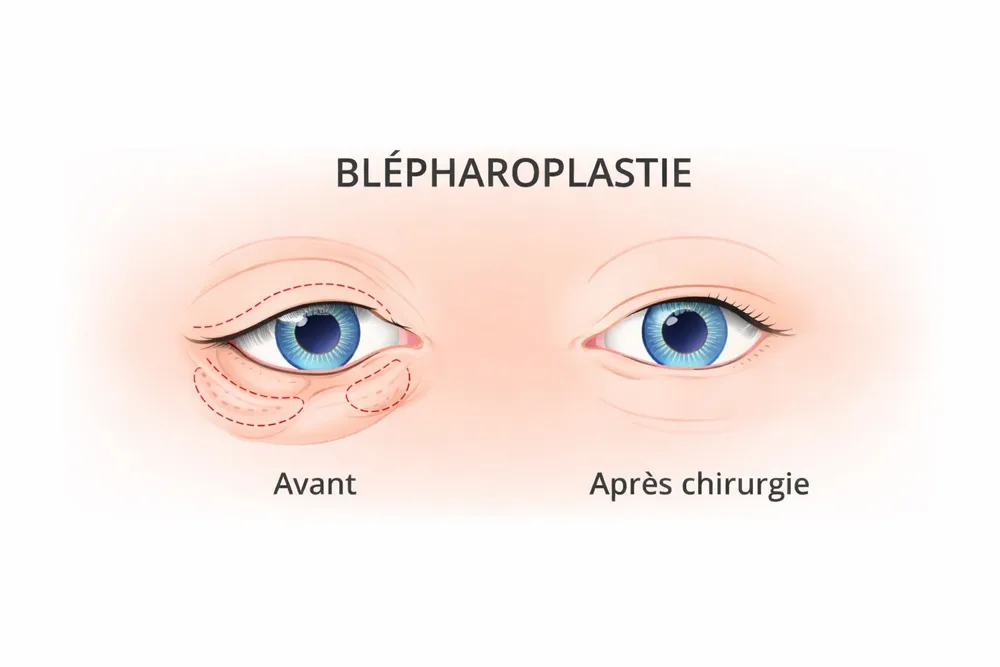 Chirurgie de blépharoplastie Sousse Tunisie