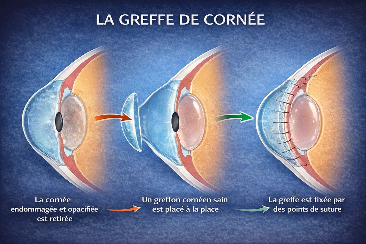 Greffe de la cornée Sousse Tunisie